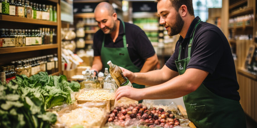 Frutta al supermercato-Foto da imagoeconomica