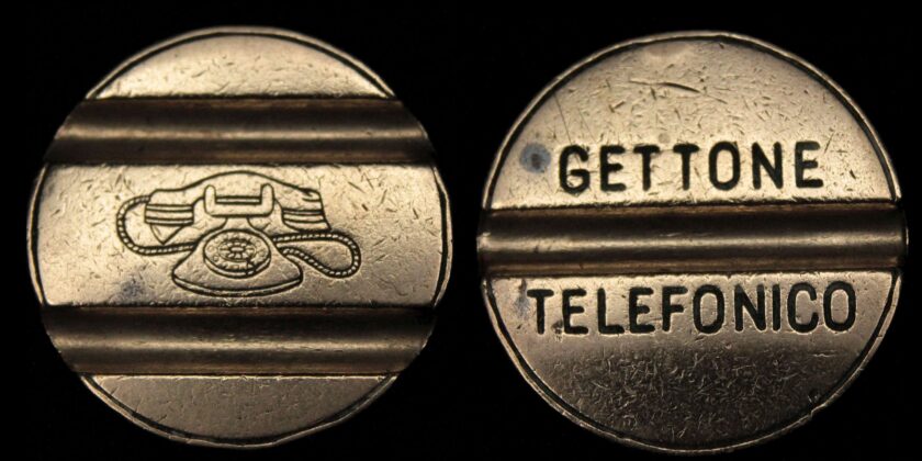 Gettone teelfonico-Foto da wikipedia