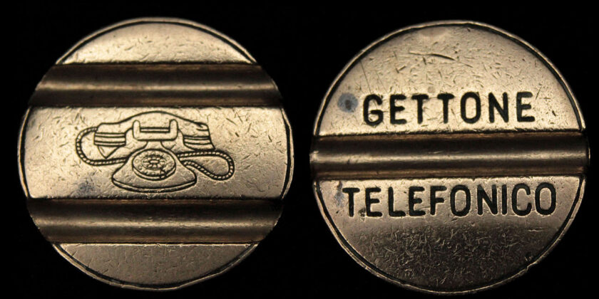 Gettone telefonico-Foto da wikipedia