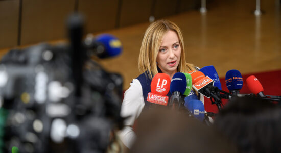 Giorgia Meloni-Foto da imagoeconomica