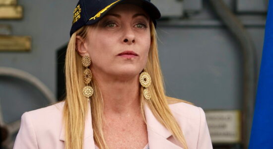 Giorgia Meloni-Pensioni 2024 più lontane per i lavoratori-Foto da imagoeconnomica
