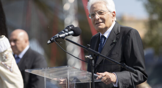 Il Presidente della Repubblica Mattarella-Foto da imagoeconomica