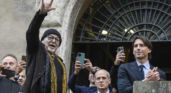 Il cantante Vasco Rossi-Foto da imagoeconomica