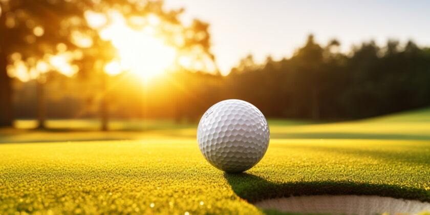 Imparare a giocare a golf-Foto da imagoeconomica