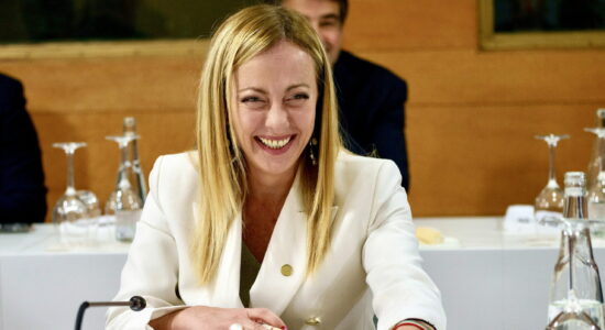 La Premier Giorgia Meloni-Foto da imagoeconomica