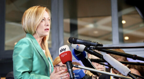 La Premier Giorgia Meloni-Foto da imagoeconomica