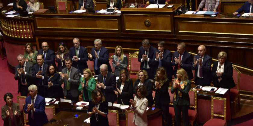 La squadra del Governo Meloni-Foto da imagoeconomica