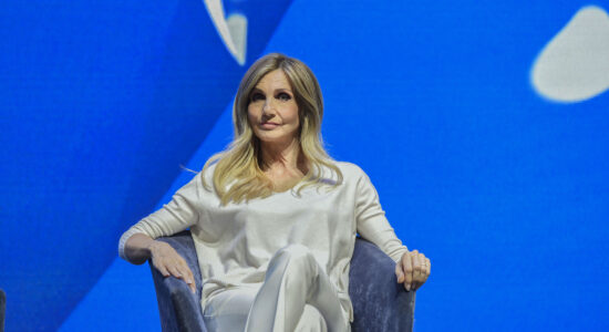 Lorella Cuccarini-Foto da imagoeconomica