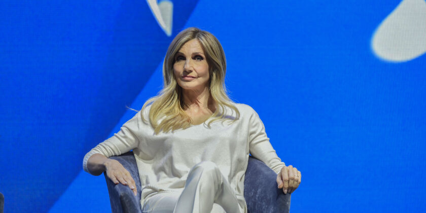 Lorella Cuccarini-Foto da imagoeconomica