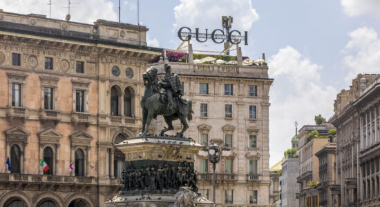 Marchio Gucci-Foto da imagoeconomica
