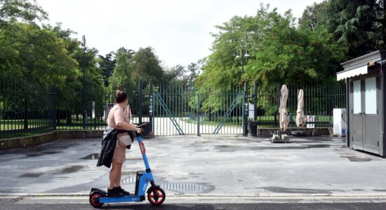 Monopattino elettrico-Foto da imagoeconomica