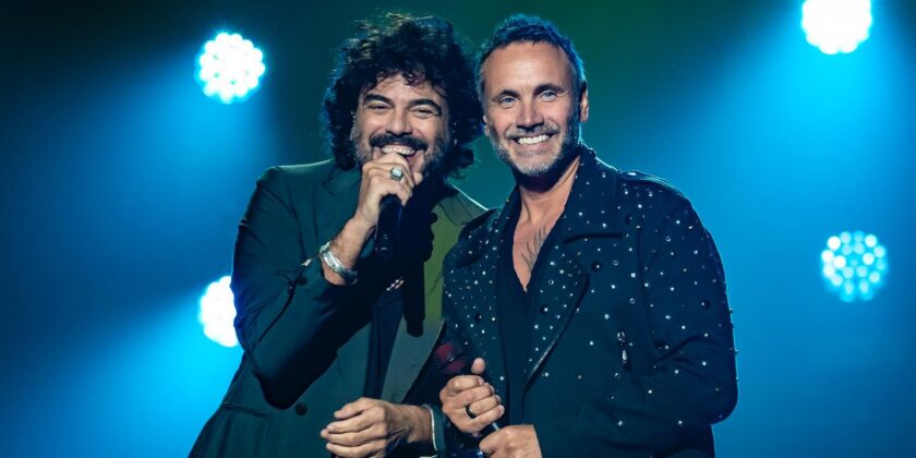 Nek e Francesco Renga-Foto da facebook