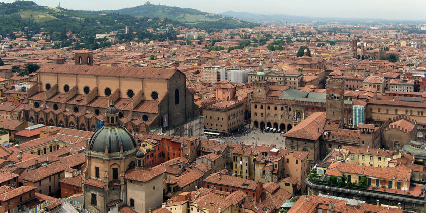 Panoramica di Bologna-Foto da wikipedia