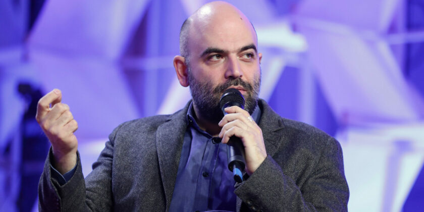 Roberto Saviano-Foto da imagoeconomica