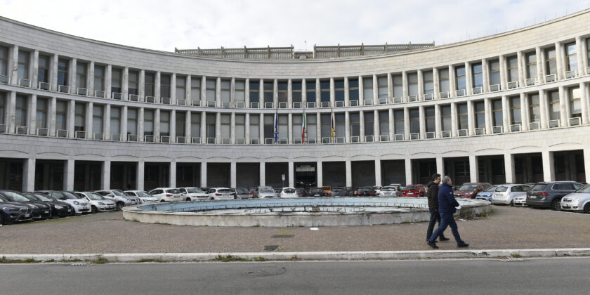 Sede nazionale INPS-Foto da imagoeconomica