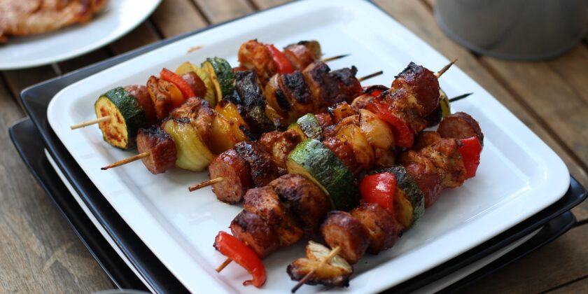 Spiedini di pollo-Foto da pixabay.com
