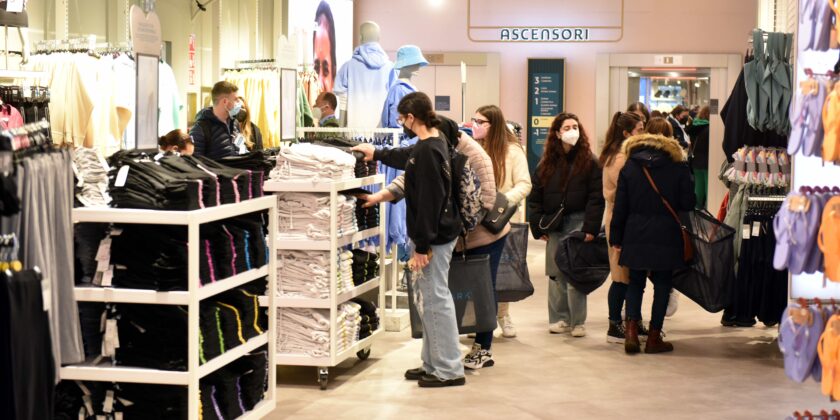Un negozio Primark-Foto da imagoeconomica