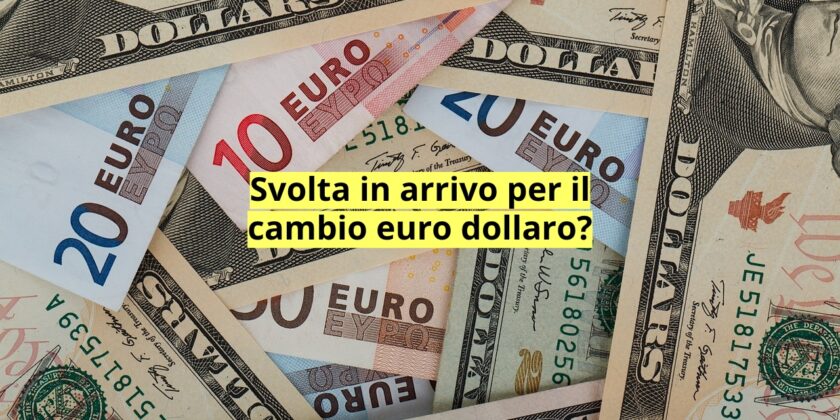 Dopo mesi di debolezza, l'euro potrebbe rafforzarsi contro il dollaro