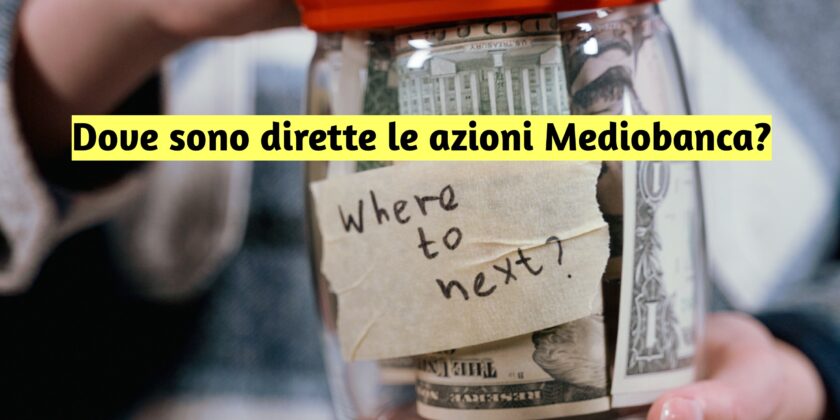 Le azioni Mediobanca sono in attesa di conoscere il loro futuro