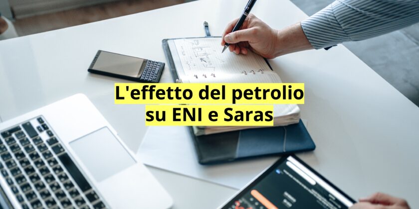 ENI e Saras reagiscono in maniera diversa al ribasso del petrolio