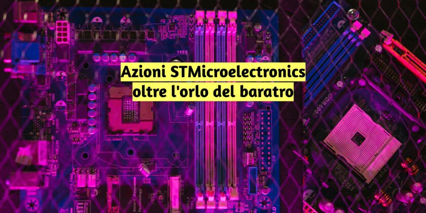 Brutto segnale ribassista per le azioni STMicroelectronics