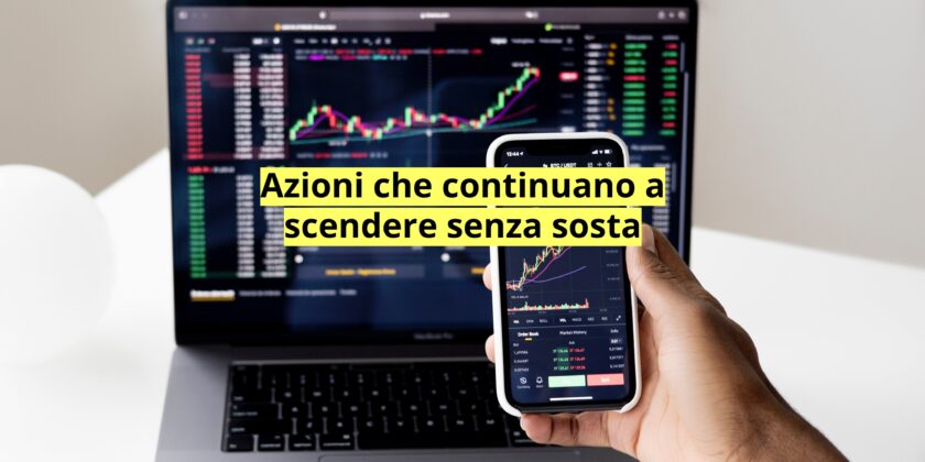 Le azioni FinecoBank e TelecomItalia continuano a scendere senza sosta