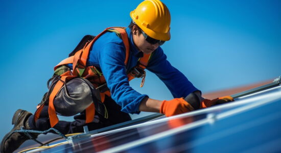Agevolazioni per i pannelli fotovoltaici-Foto da imagoeconomica