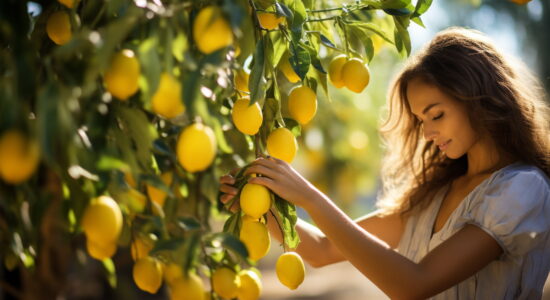 Albero di limoni-Fotoo da imagoeconomica