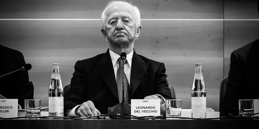 Leonardo Del Vecchio-Foto da imagoeconomica
