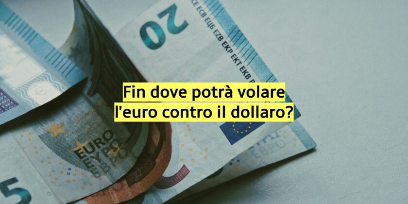 L'euro potrebbe chiudere l'anno sui massimi contro il dollaro